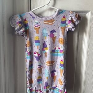 Little Sleepies Lavender Ice Cream top